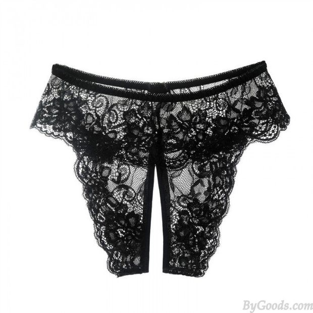 Ropa interior de mujer sexy Bragas de talla grande Braguitas de encaje sin entrepierna Calzoncillos Ropa interior Lencería espalda en T tanga tanga Calzoncillos