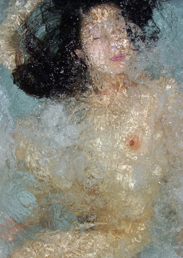 Under water nude
