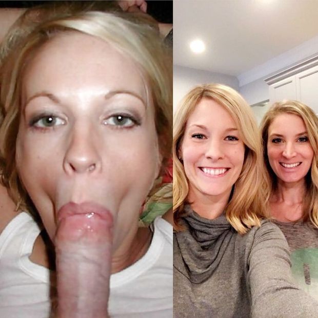 Her mouth is gripping the mushroom