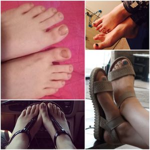 Foot collage