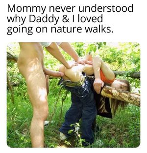 Daughter & Daddy nature walk