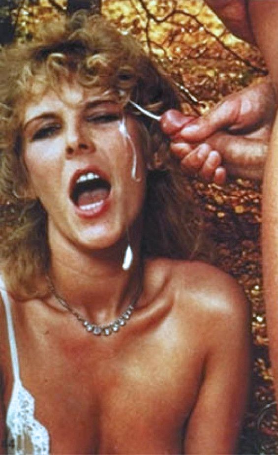 Vintage facial cumshot