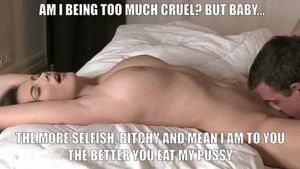 How could she act differently?