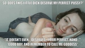 Your girlfriend is getting very relaxed in her new role