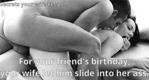 My wife took his penis like she loved him, her asshole massaged his cock.