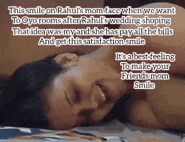 It's a best feeling to make your friends mom smile