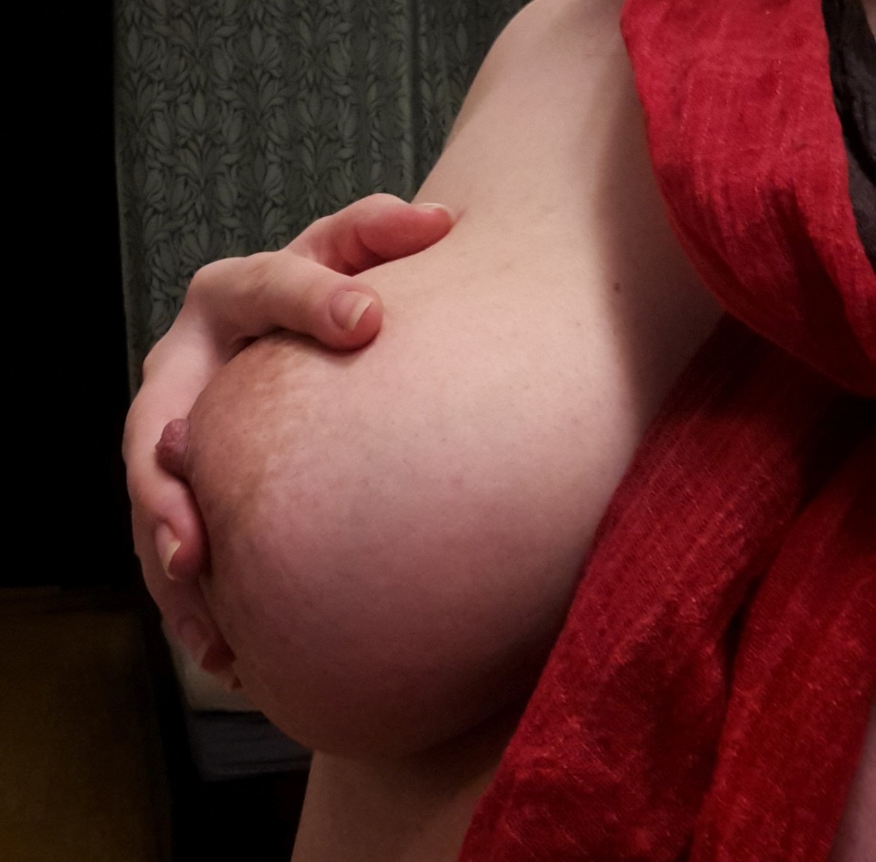 I take people touching my boobs as a compliment