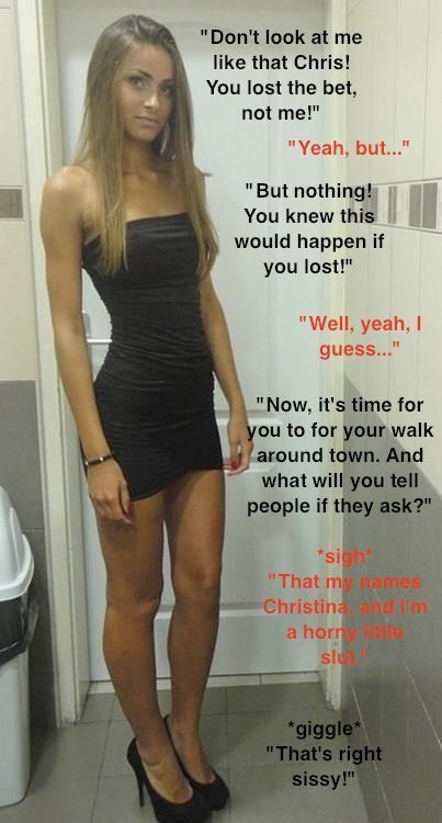 You lost the bet...