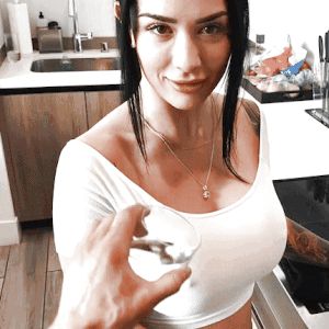 Good morning, babe! Can I have your big cock for breakfast? I'm so fricking horny right the fuck now! (Brazzers)