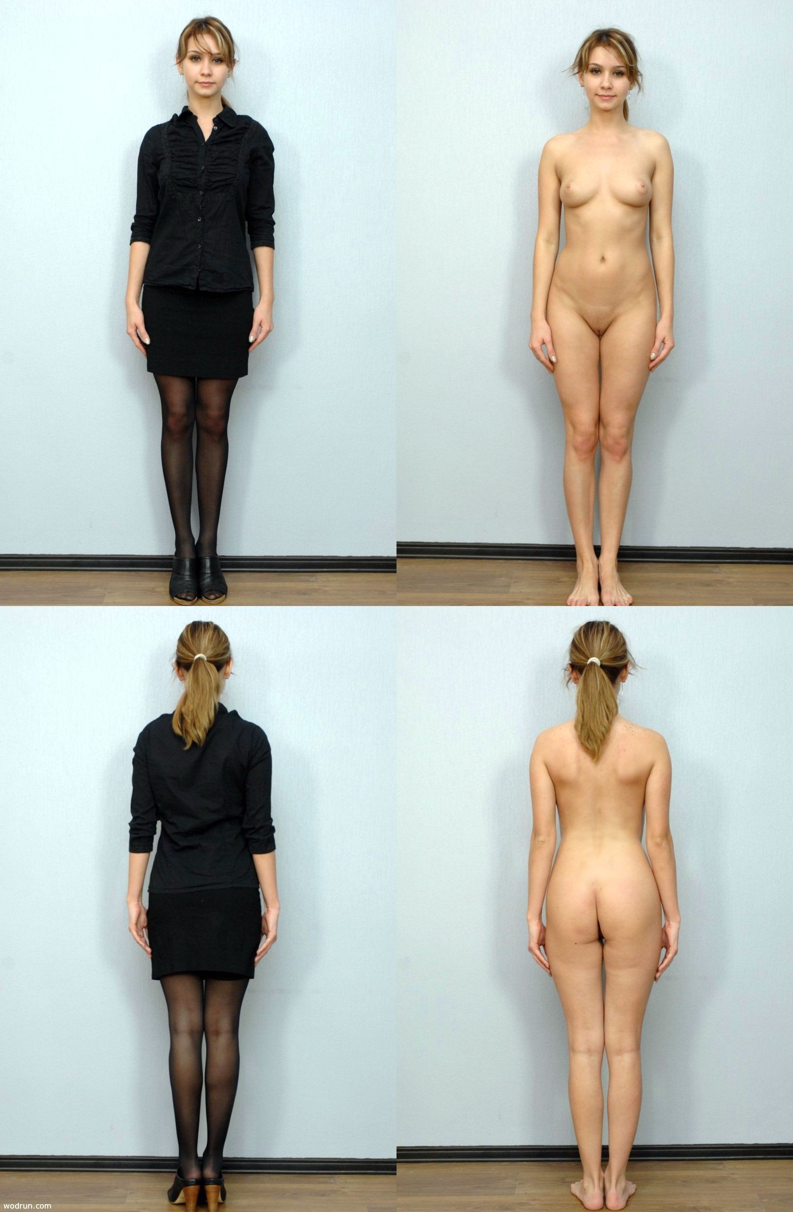 front and back