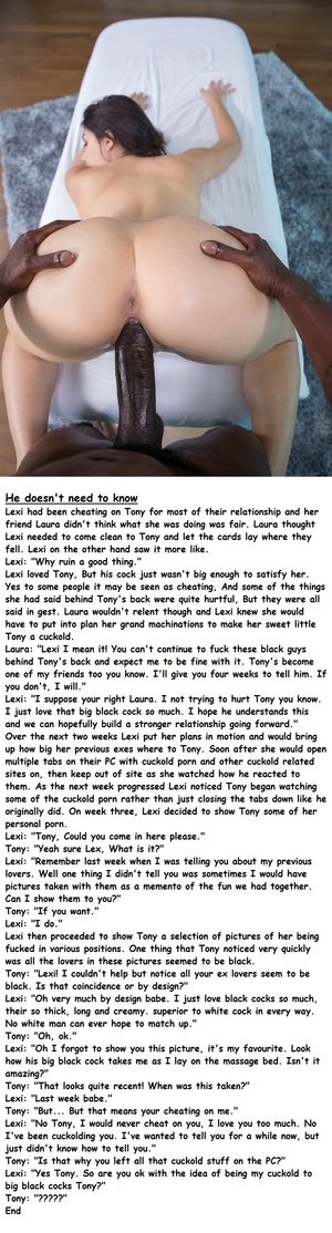 He Doesn't Need To know