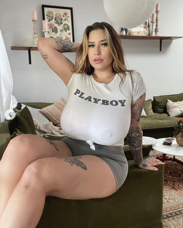 Gosh her tits are wonderful!