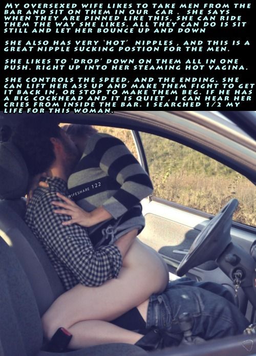 My oversexed wife likes to be in control