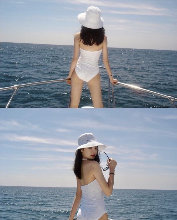 Babe by the ocean 2