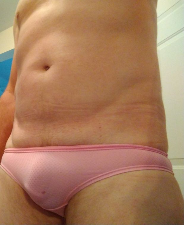 Leaking in my tiny panties