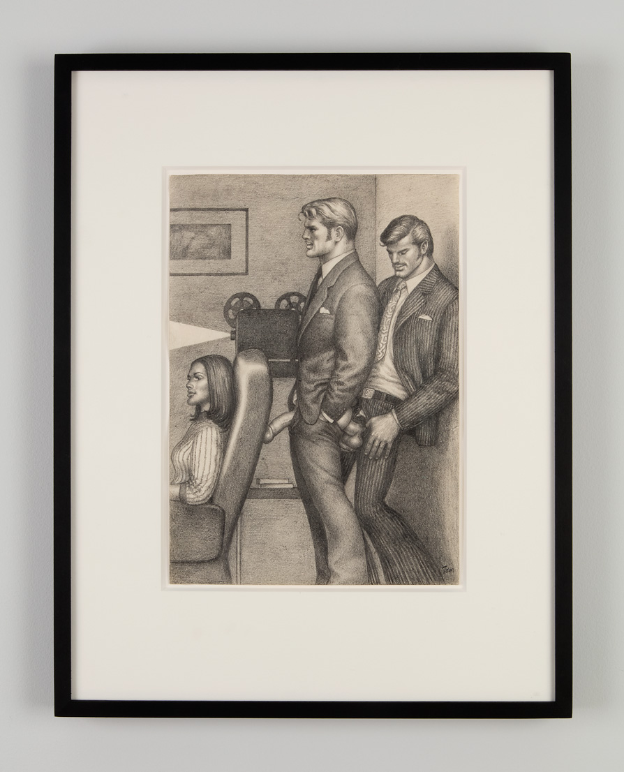 1974.
Graphite on paper.
Private Collection, Sweden