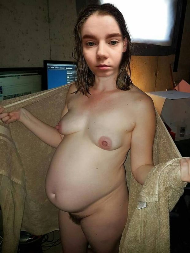 Pregnant whore