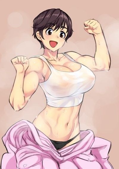 Strong tomboy