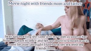 Movie night with friends mom part 20