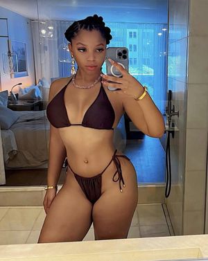 Chloe Bailey in a bikini