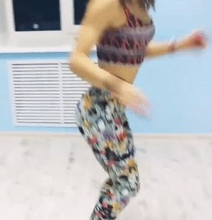 Amazing brunette teen ass shaking Tasya Mini