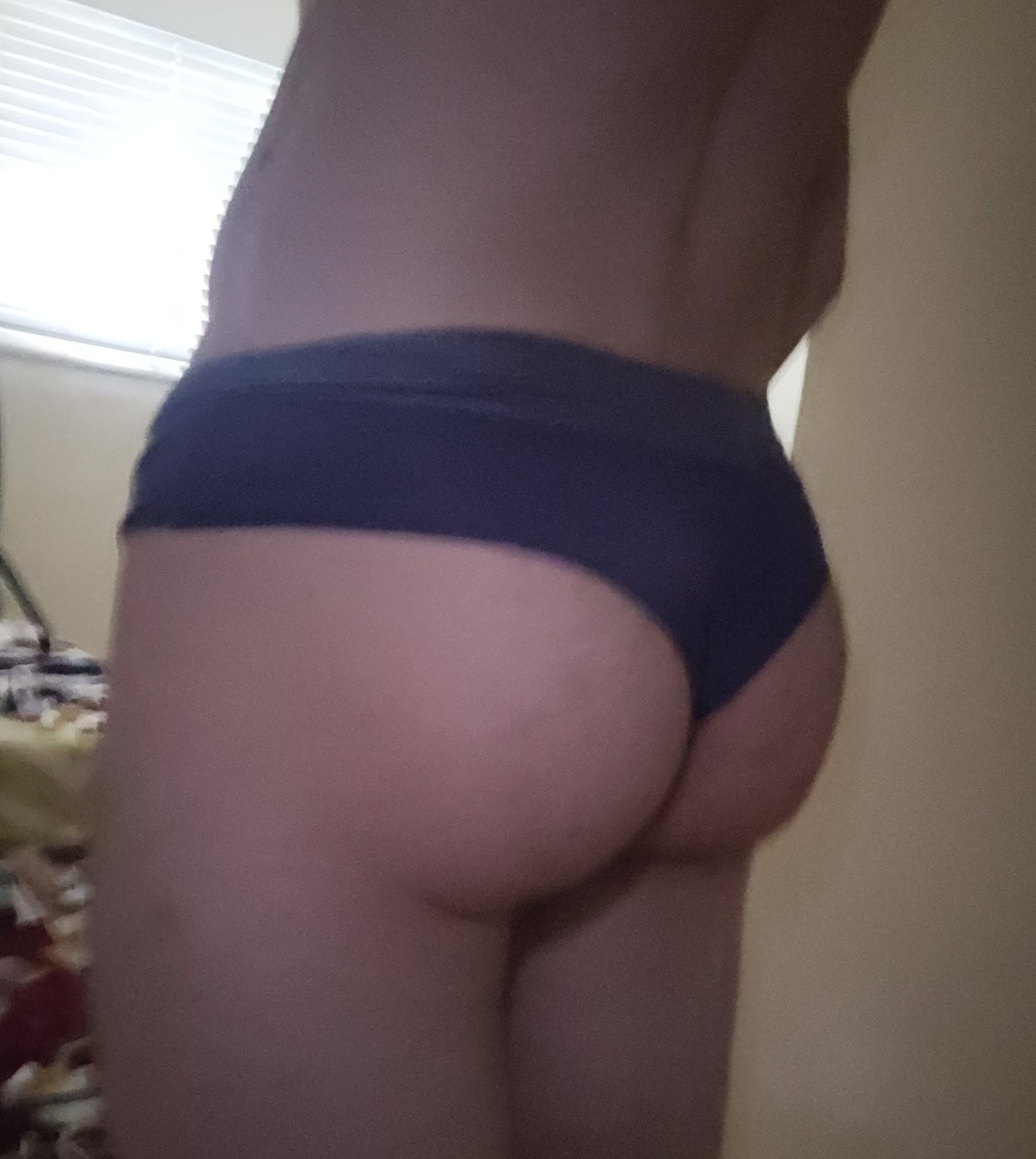 Ass in New panties