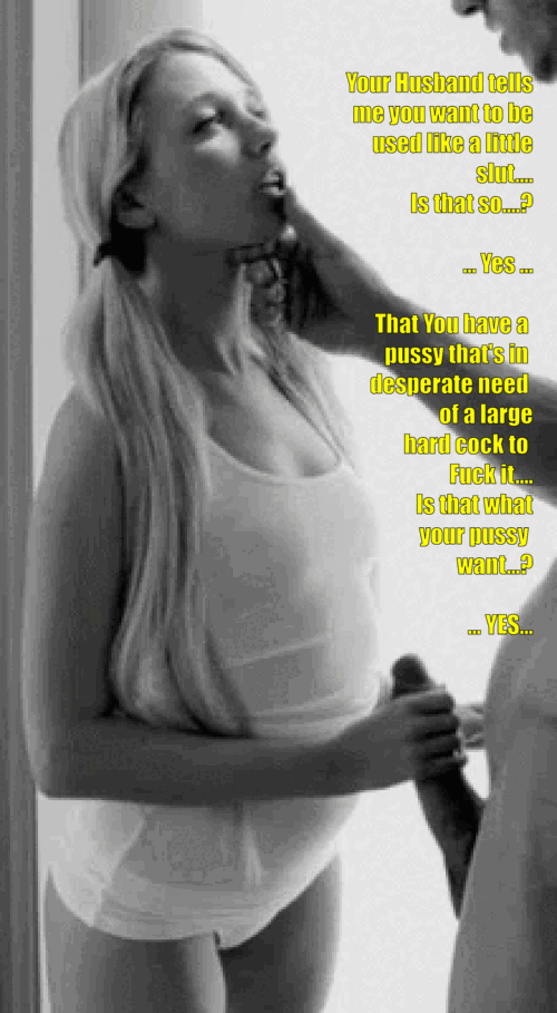 You Want To Be Used As A Slut...