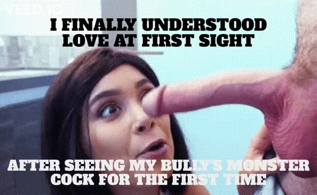 It was love at first sight when  saw my bully's huge dick