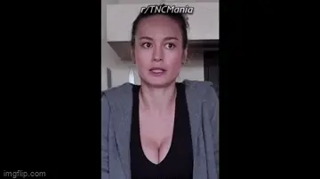 Brie Larson Sexy Cleavage 2