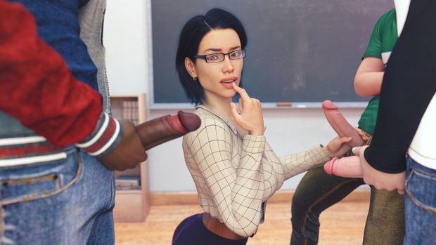 Hot teacher