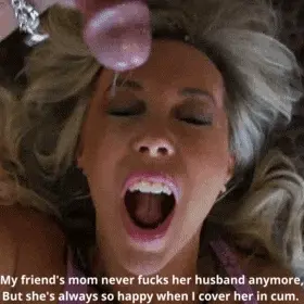 Friend's cheating mom loves my loads