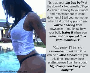 Milf with sons bully