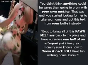 Milf stolen by sons bully at prom