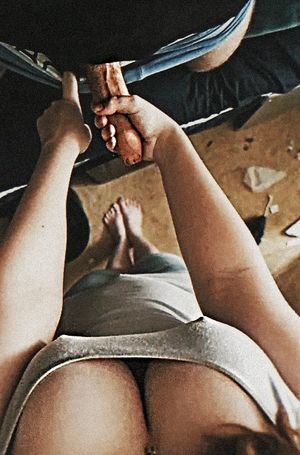 Handjob and big tits