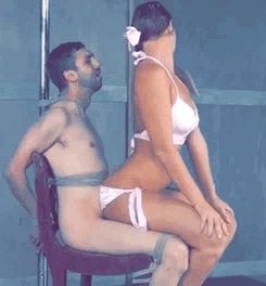 All tied up as you tease me