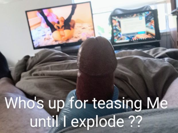 Tease with cum count down