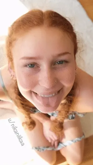 her cute face