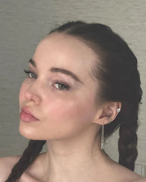Dove Cameron Braided Hair Selfies II