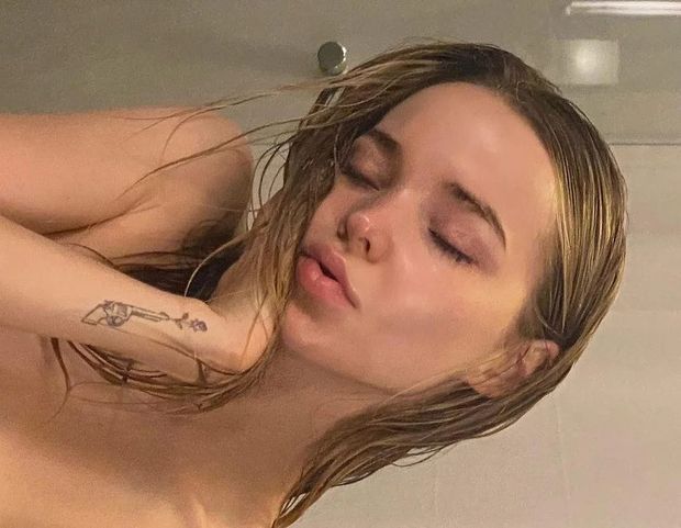 Dove Cameron Shower Selfies