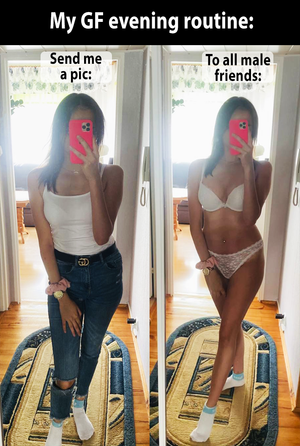 My girlfriend still does this to me