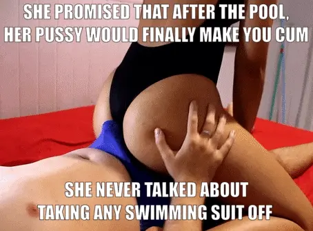 Still denied to touch her pussy