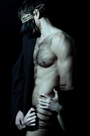 naked male wicca