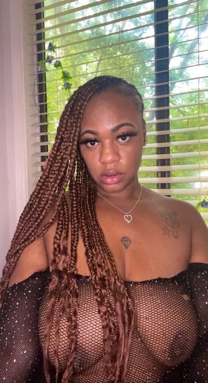 Sexy ebony with big tits