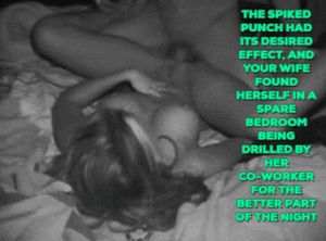 My wife told him that her pussy belongs to him now, any time.