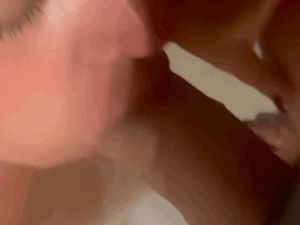 Stupid whore on her knees fucked in her mouth