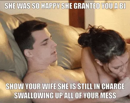 A grateful husband