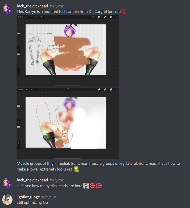 Light language got caught cheating in KP community