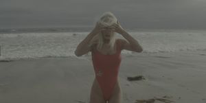 Sexy as a Baywatch babe herself.