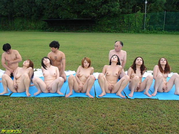 Masturbating