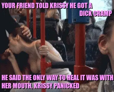 Krissy was embarrassed because people were looking at her boobs that he said she had to take out, but she focused on saving his life.